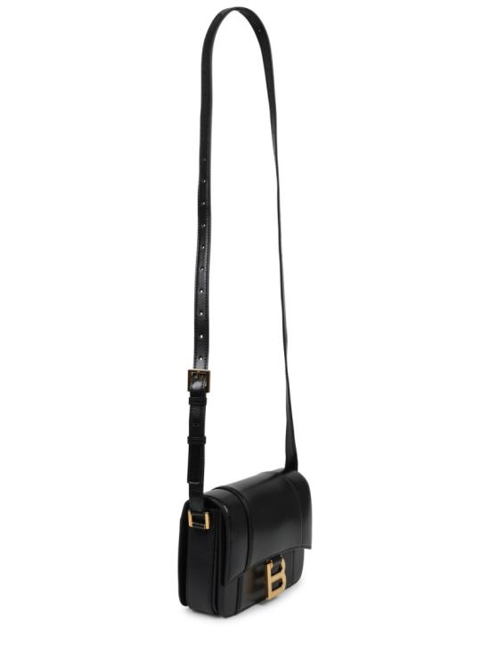  발렌시아가 아워글래스 스몰 플랩백 828522 2ABQ81000 Black - BALENCIAGA