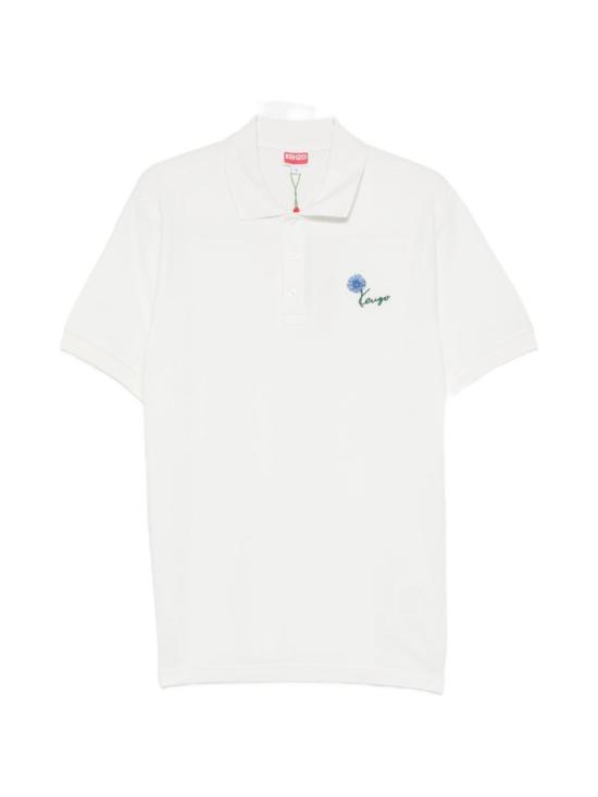 26FW 겐조 폴로 티셔츠 FG65PO1584PU 02 White
