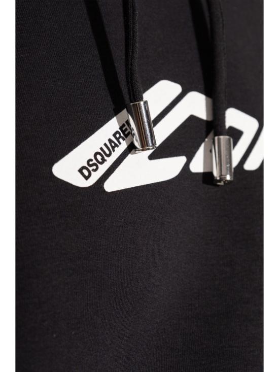  디스퀘어드2 후드 티셔츠 S80GU0106 D25007 Black - DSQUARED2