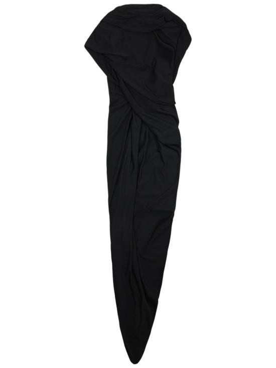  발렌시아가 롱 원피스 831200 TRV231000 Black - BALENCIAGA