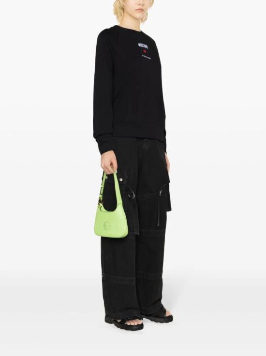  모스키노 긴팔 티셔츠 J17100528 Black - MOSCHINO