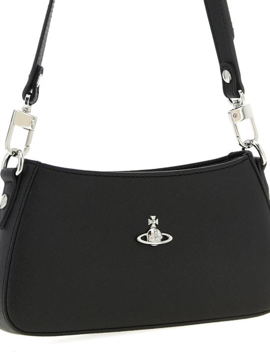 26SS 비비안웨스트우드 타샤 숄더 폰백 5801000JW S0021 N401 Black - VIVIENNE WESTWOOD