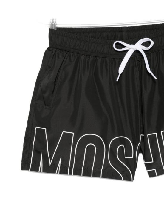 26SS 모스키노 스윔팬츠 A4207 9301 1555 Black - MOSCHINO
