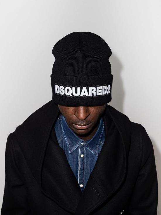  디스퀘어드2 비니 KNM0001 15040001 Black - DSQUARED2