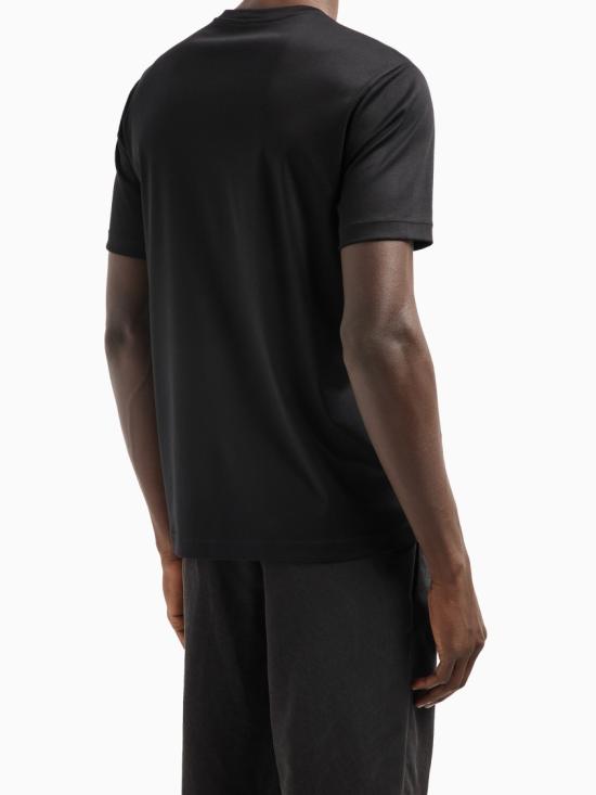 26SS 조르지오 아르마니 반팔 티셔츠 3HSM72 SJTKZ Black - GIORGIO ARMANI