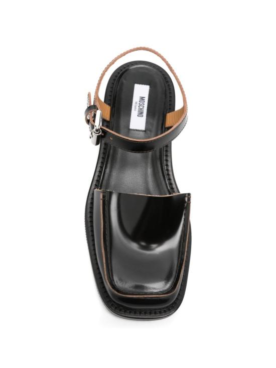 26SS 모스키노 샌들 MA10482M0O MH5 00A Black - MOSCHINO