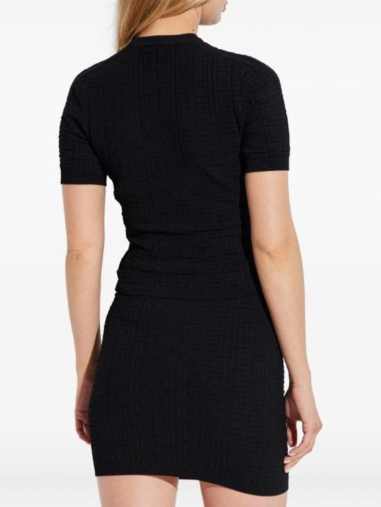 25FW 발망 반팔 티셔츠 FF1ALA75 KI63 Black - BALMAIN