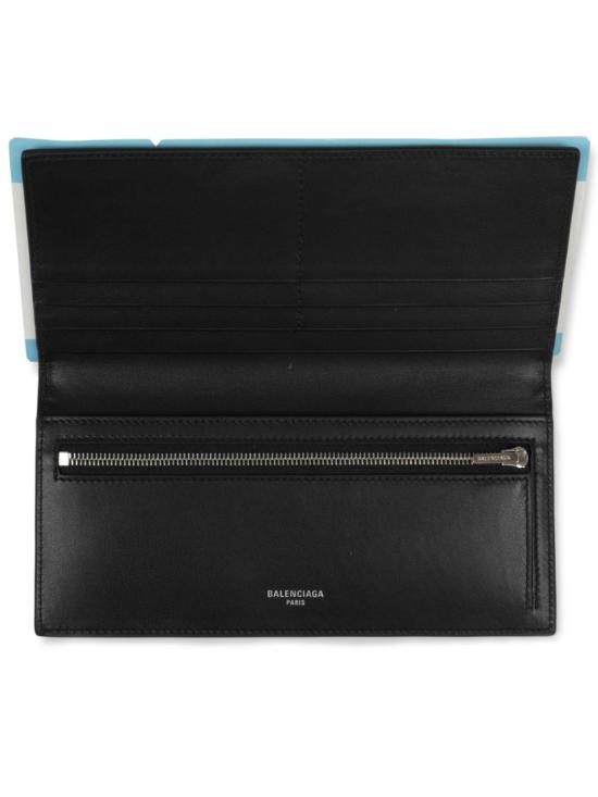  발렌시아가 패스포트 2 티켓 장지갑 787774 2AA3R4734 Blue - BALENCIAGA