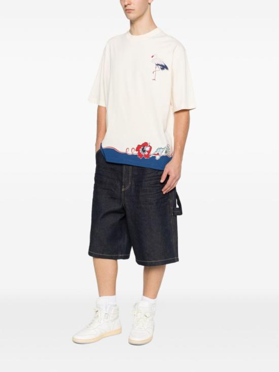 26SS 디스퀘어드2 반팔 티셔츠 S71GD1644 D20020 103 Neutrals - DSQUARED2
