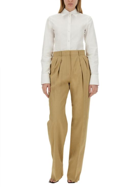  스포트막스 스트레이트 팬츠 2412131042600 995004 Brown - SPORTMAX