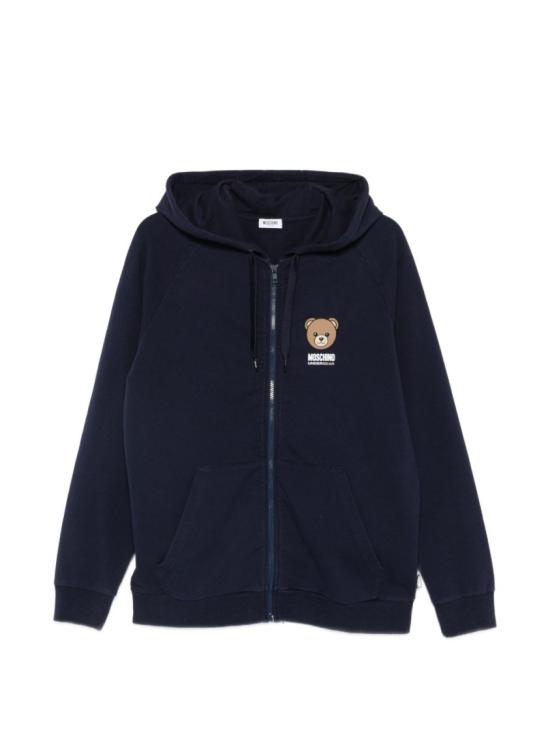 26SS 모스키노 후드 티셔츠 A1702 4409 0290 Black