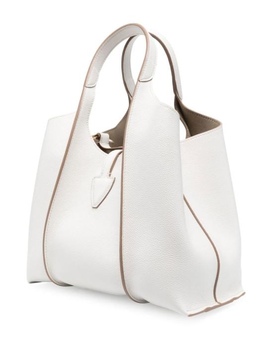  토즈 T 타임리스 미니 토트백 XBWTSBA9100 Q8E White - TODS