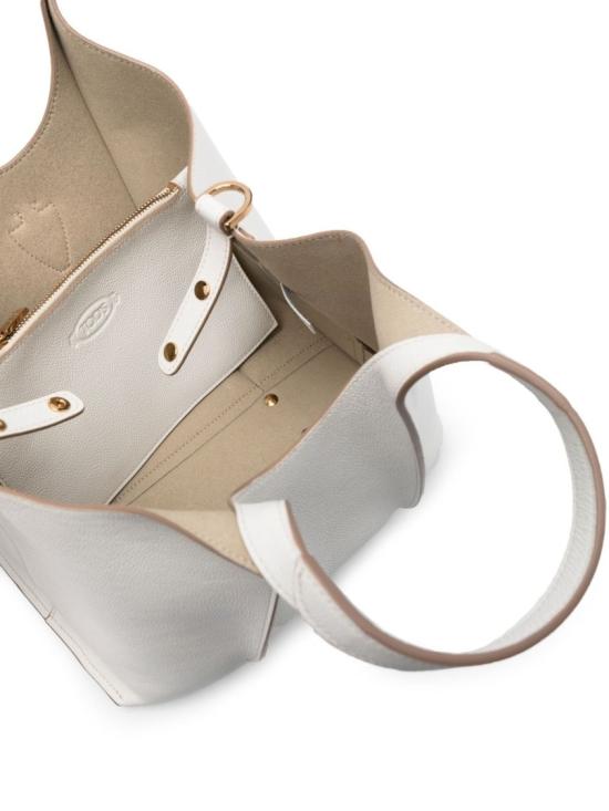  토즈 T 타임리스 미니 토트백 XBWTSBA9100 Q8E White - TODS