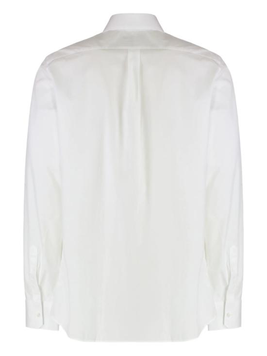 25FW 돌체앤가바나 수피마 코튼 마티니 셔츠 G5MM4T FU5T9 White - DOLCE & GABBANA