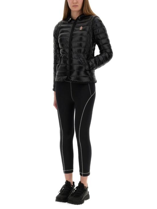  몽클레어 로고 패치 레깅스 8H00005 899YG999 Black - MONCLER