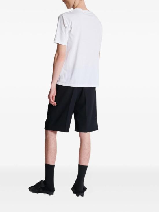  발망 반팔 티셔츠 FH1EG000 BB73 White - BALMAIN