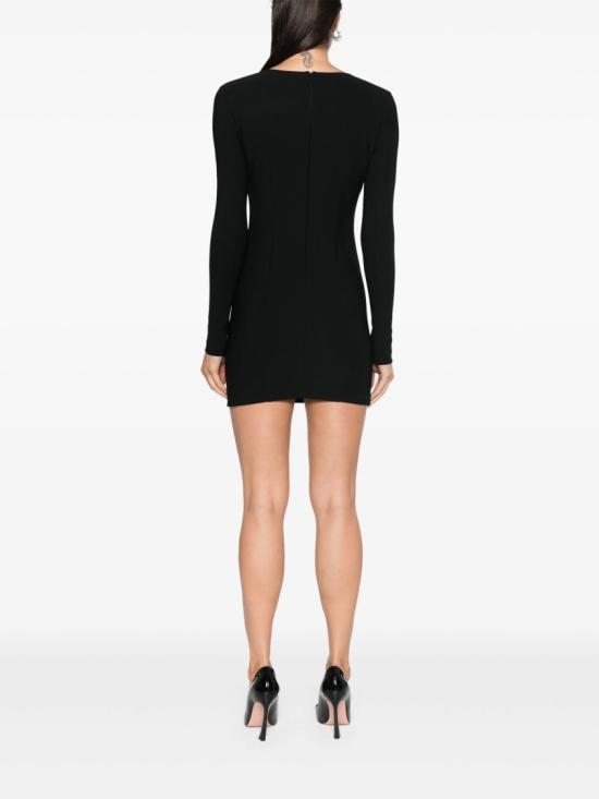 25FW 블루마린 숏 원피스 2A520A Black - BLUMARINE