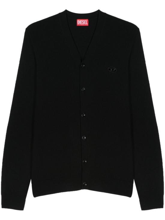  디젤 울 캐시미어 가디건 A13004 0GEAY Black