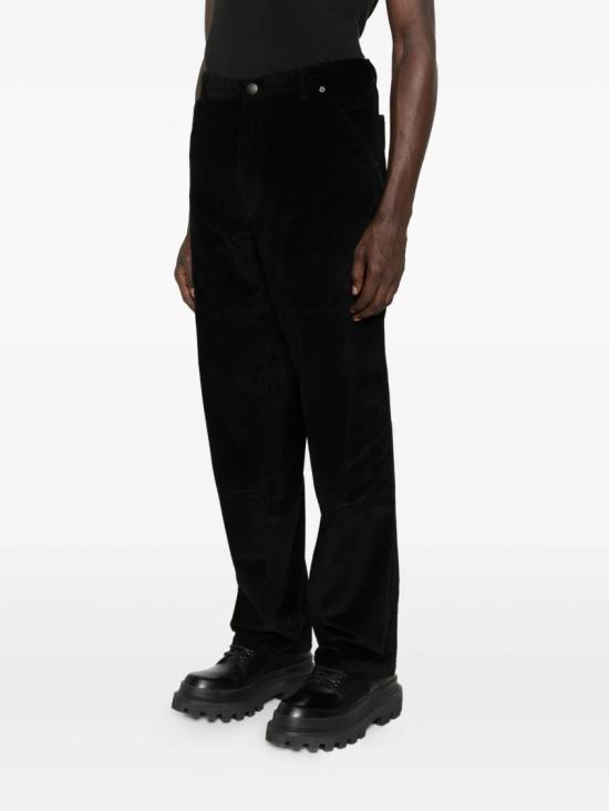 25FW 몽클레어 코듀로이 조깅 팬츠 2A00023 549UU Black - MONCLER
