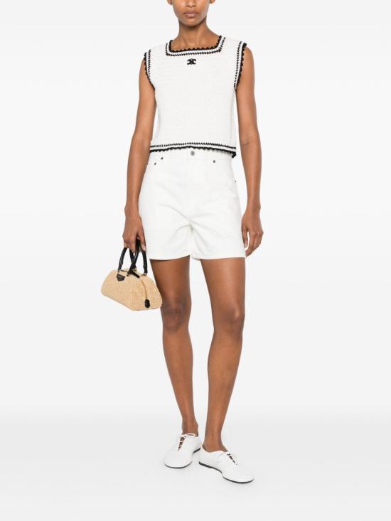 26SS 셀린느 민소매 티셔츠 RX0L63I59 01BC White - CELINE