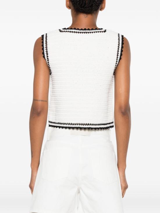 26SS 셀린느 민소매 티셔츠 RX0L63I59 01BC White - CELINE