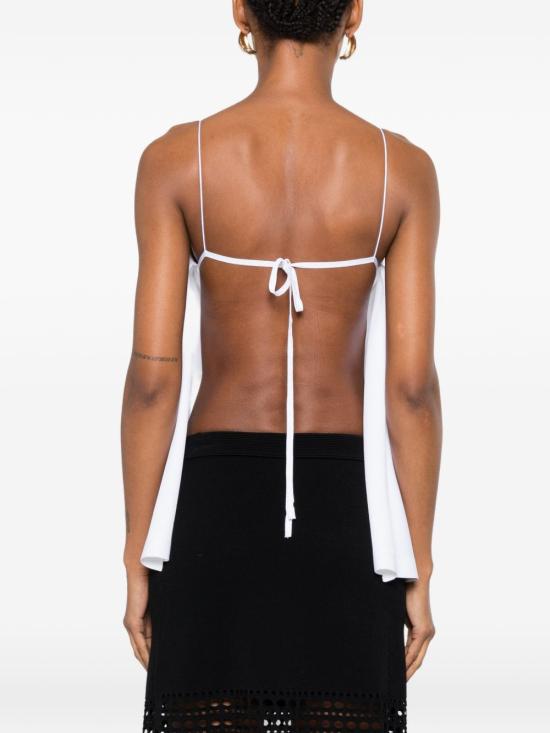 26SS JACQUEMUS RESORT 민소매 티셔츠 TOW00903 AK00303100 White - OTHER BRANDS
