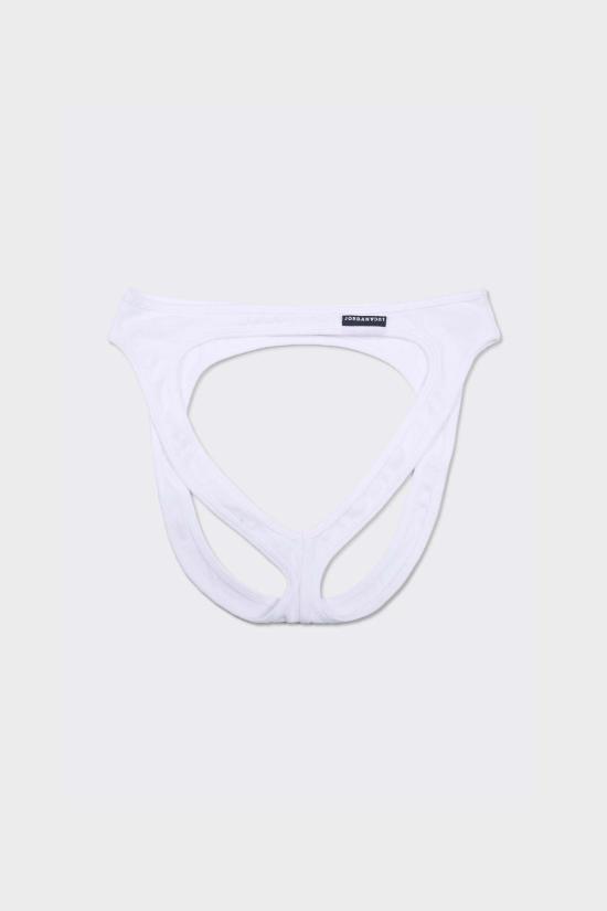  조던루카 팬티 조르단루카 래치 이기 바텀 화이트 - JORDANLUCA