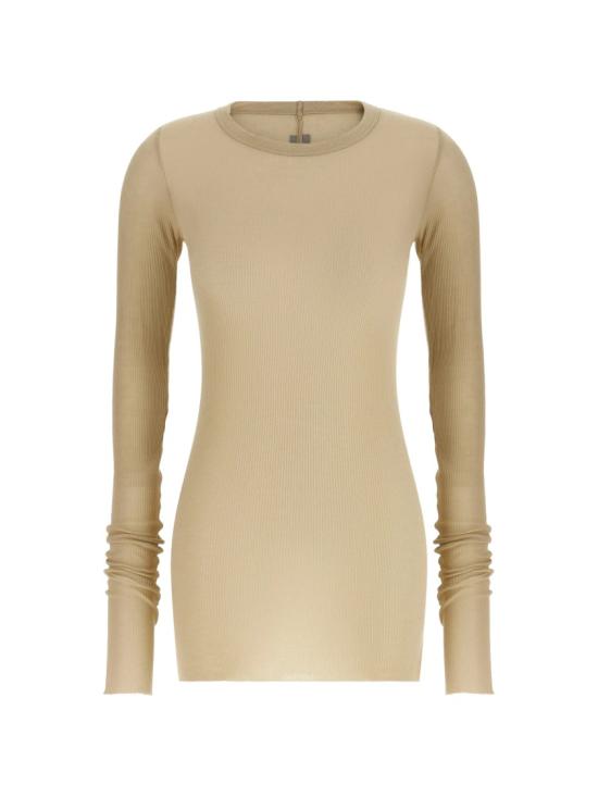 26SS 릭 오웬스 긴팔 티셔츠 RP01F6202 RC Neutrals