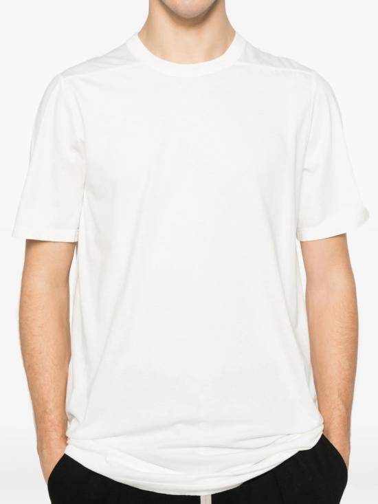26SS 릭 오웬스 반팔 티셔츠 RU01F2264 JA White - RICK OWENS