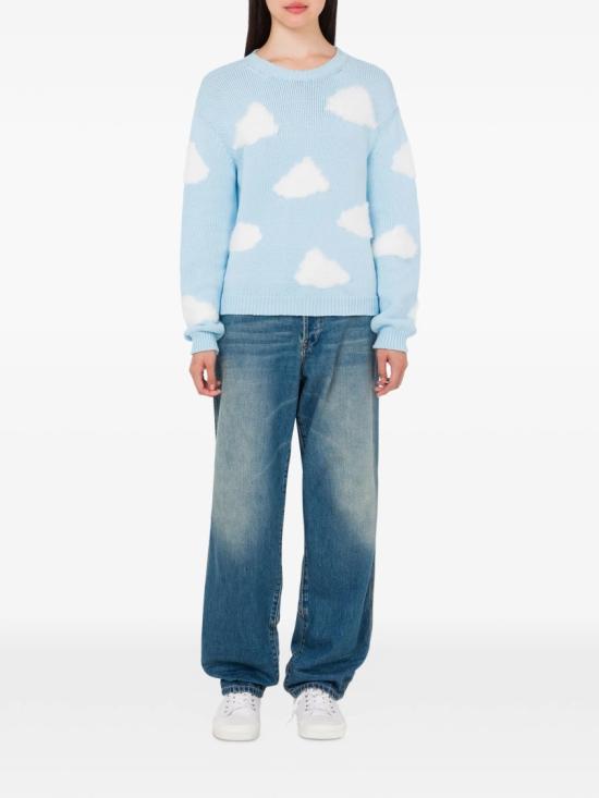 26SS 모스키노 스웨터 A09360507 Blue - MOSCHINO