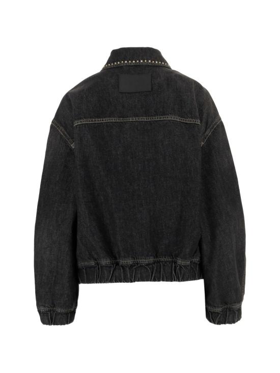 26SS 베르사체 데님 자켓 1023067 1A16477 Black - VERSACE