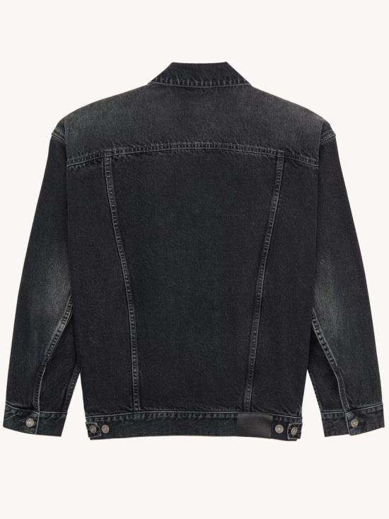 26SS 생로랑 데님 자켓 850145 Y27YA Black - SAINT LAURENT