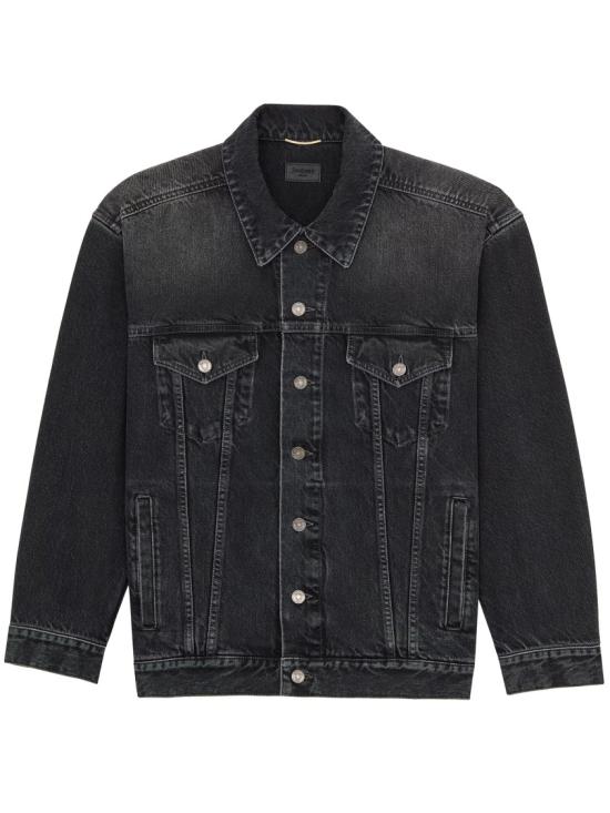 26SS 생로랑 데님 자켓 850145 Y27YA Black