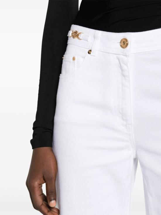 26SS 베르사체 데님 팬츠 1013745 1A08570 White - VERSACE