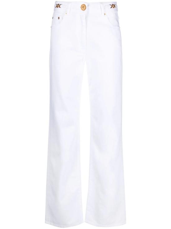 26SS 베르사체 데님 팬츠 1013745 1A08570 White