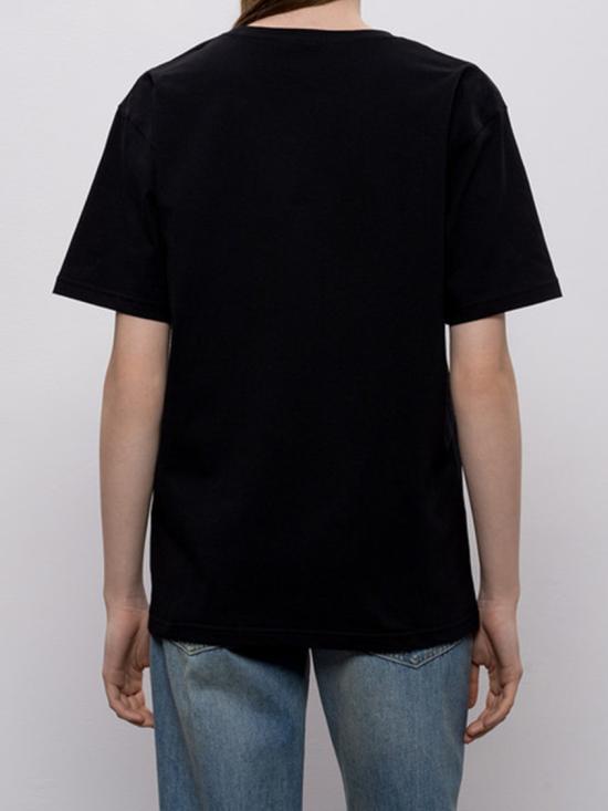 26SS 발렌티노 가라바니 반팔 티셔츠 8B3MG25WA55 Black - VALENTINO GARAVANI