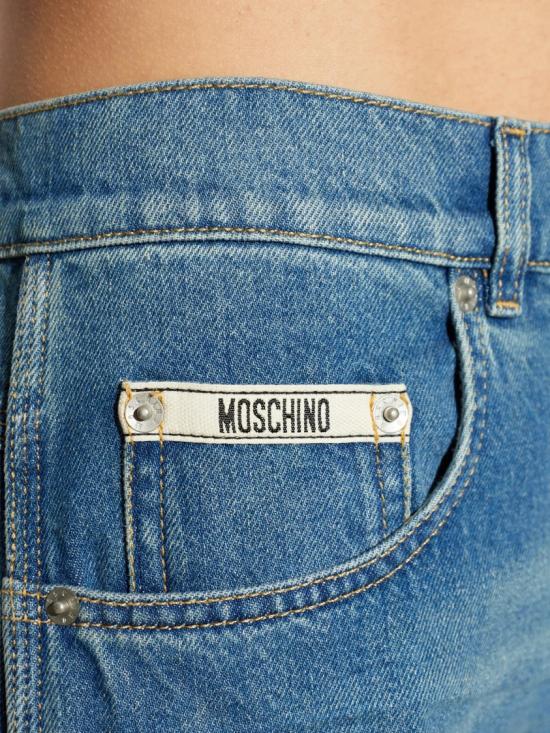 26SS 모스키노 데님 팬츠 A03040530 Blue - MOSCHINO