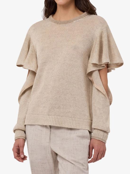 26SS 모스키노 긴팔 티셔츠 A09130405 Neutrals - MOSCHINO