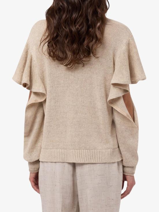 26SS 모스키노 긴팔 티셔츠 A09130405 Neutrals - MOSCHINO