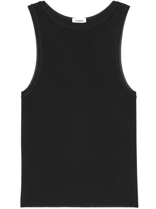 26SS 생로랑 긴팔 티셔츠 863133 Y77IR Black