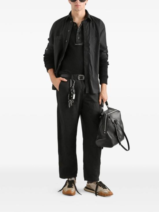 26SS 돌체앤가바나 긴팔 셔츠 G5OE1T FUFIP Black - DOLCE & GABBANA