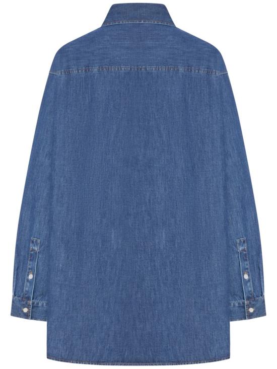 26SS 발렌티노 가라바니 데님 셔츠 8B3DB03K9YA Blue - VALENTINO GARAVANI