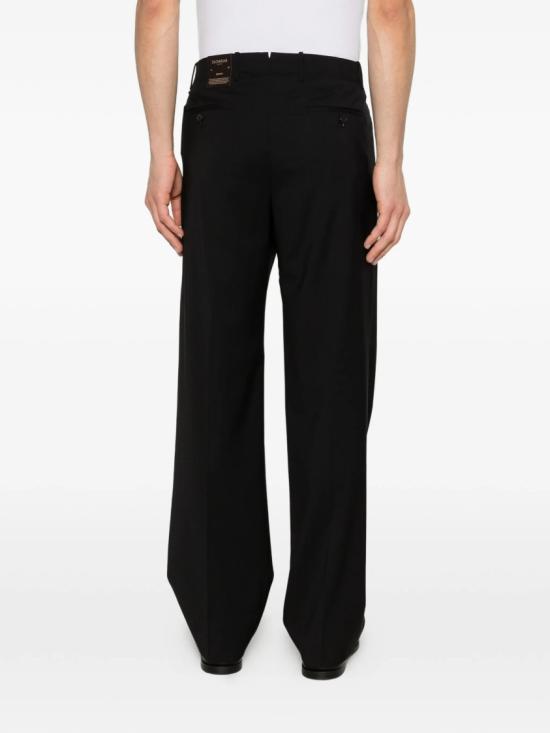 26SS 인코텍스 스트레이트 팬츠 1T0006 5855C Black - INCOTEX