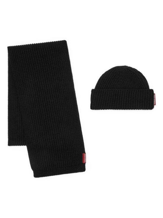 26SS 디스퀘어드2 비니 GBM0003 01W00001 Black - DSQUARED2