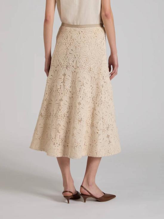 26SS 인코텍스 미디 스커트 101957 D9491 Neutrals - INCOTEX