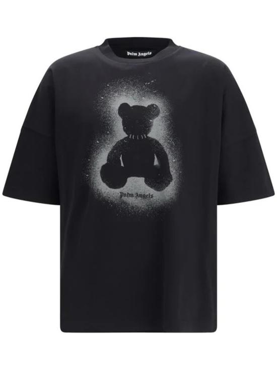 26SS 팜앤젤스 반팔 티셔츠 PMAA10BS26JER002 Black