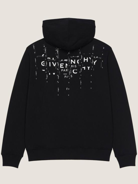 26FW 지방시 후드 티셔츠 BMJ0NJ3YU8 Black - GIVENCHY