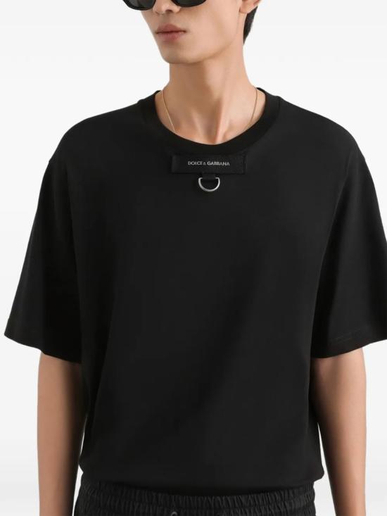 26SS 돌체앤가바나 반팔 티셔츠 G8PN9T G7PZH Black - DOLCE & GABBANA