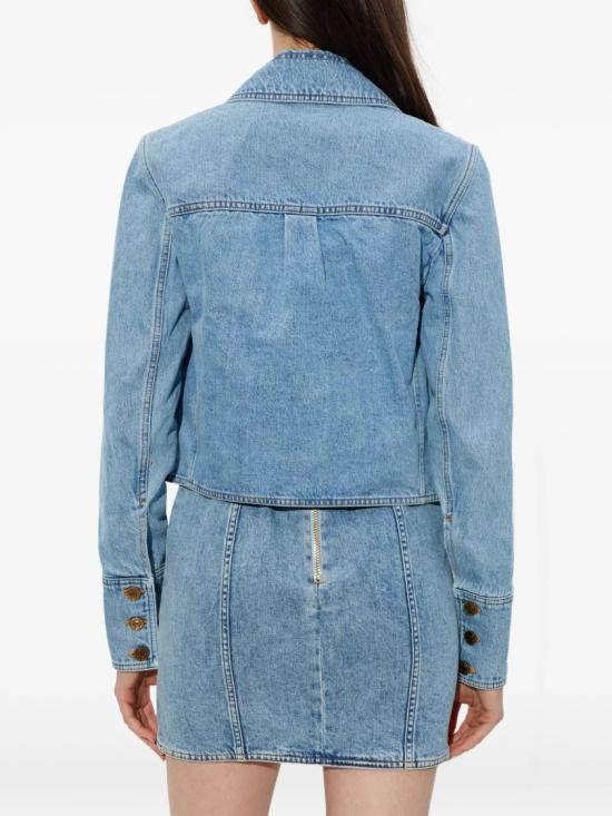 26SS 발망 데님 자켓 GF1TC215 DG11 Blue - BALMAIN