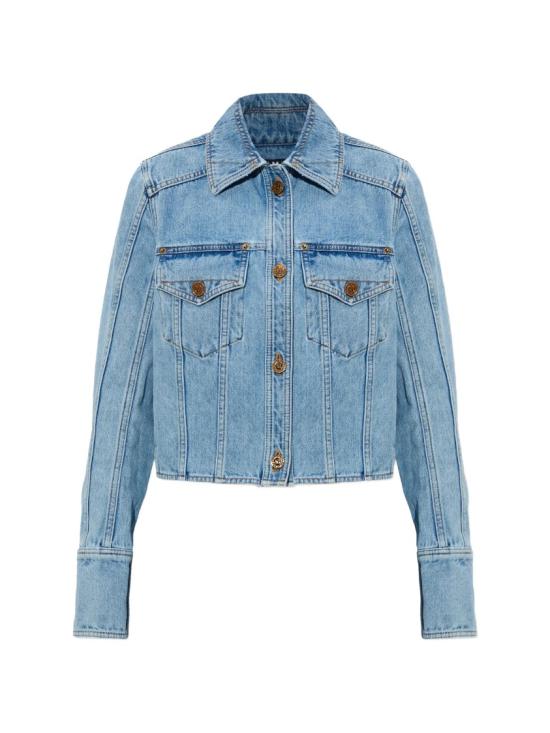 26SS 발망 데님 자켓 GF1TC215 DG11 Blue
